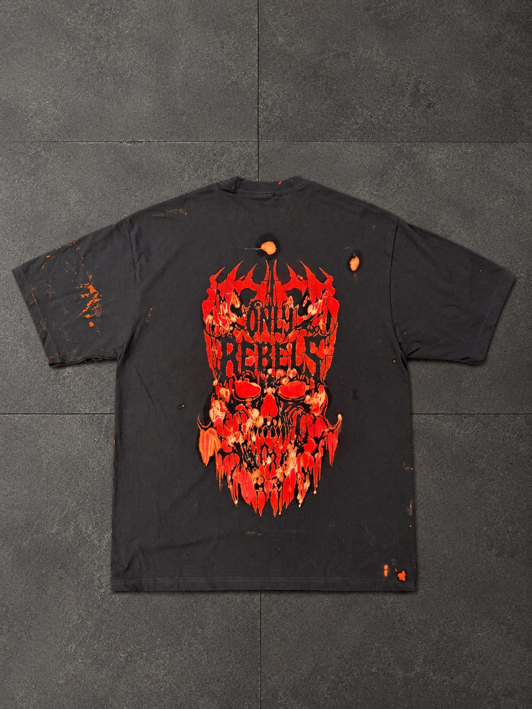 Skull and Chains Only Rebels Shirt