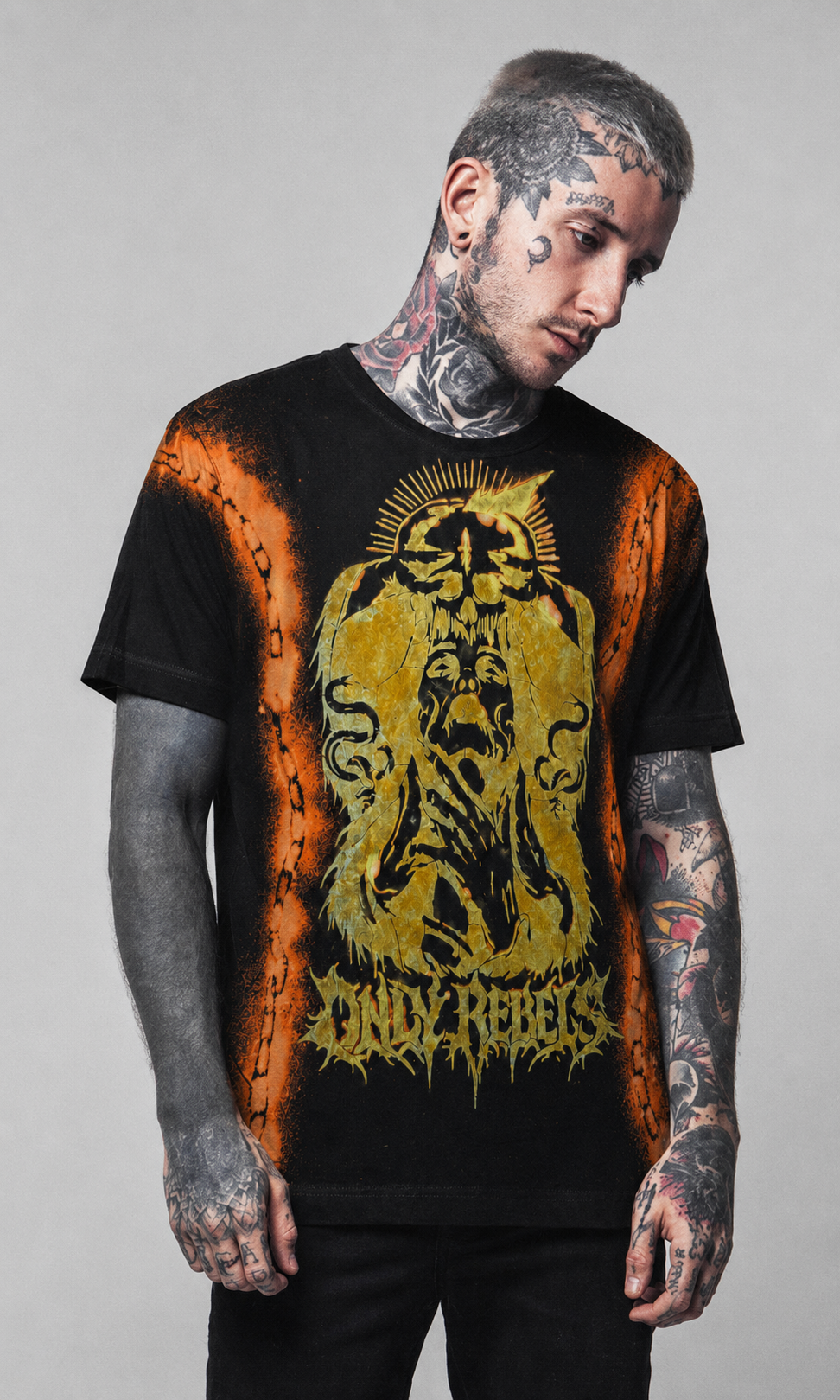 Medusa Handmade Only Rebels Shirt