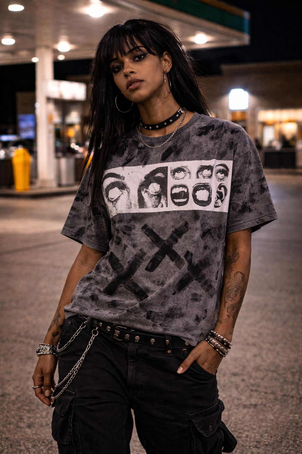 Eyes Gray Shirt