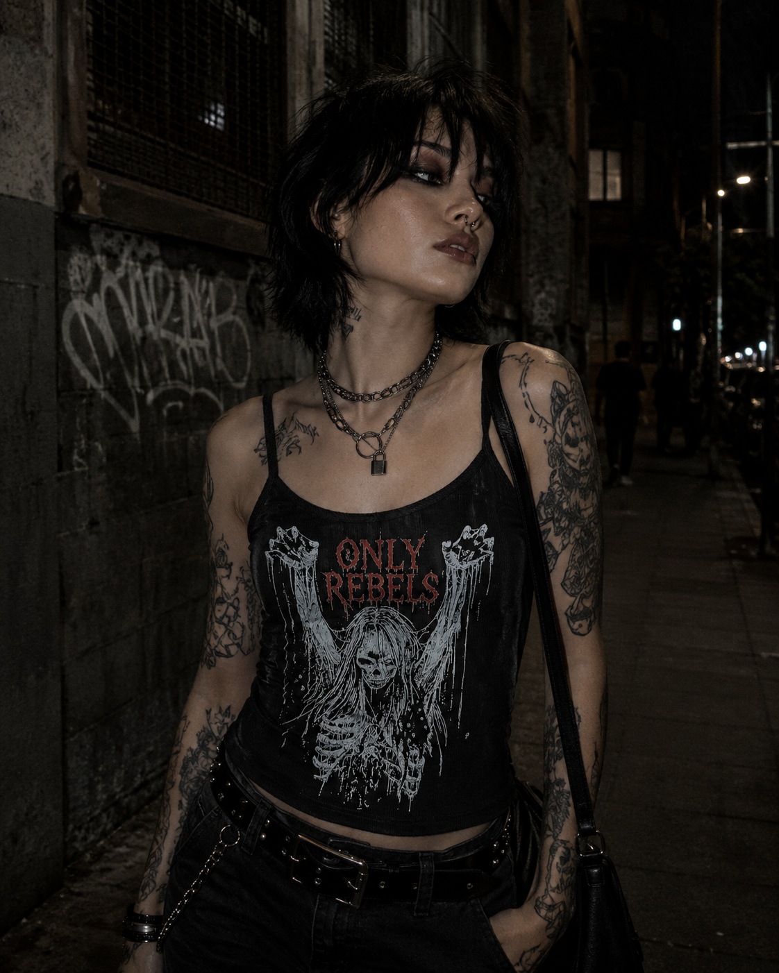 Only Rebels Grunge Women's Tank