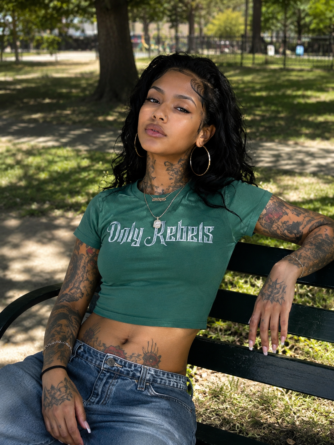 Baby Tee Only Rebels