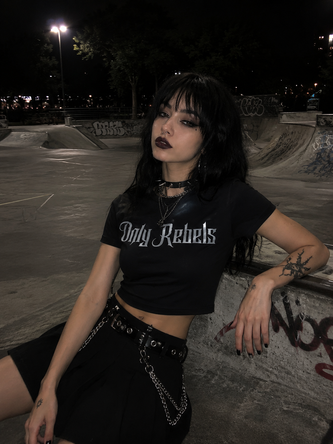 Baby Tee Only Rebels