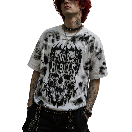Black Skull Design Shirt