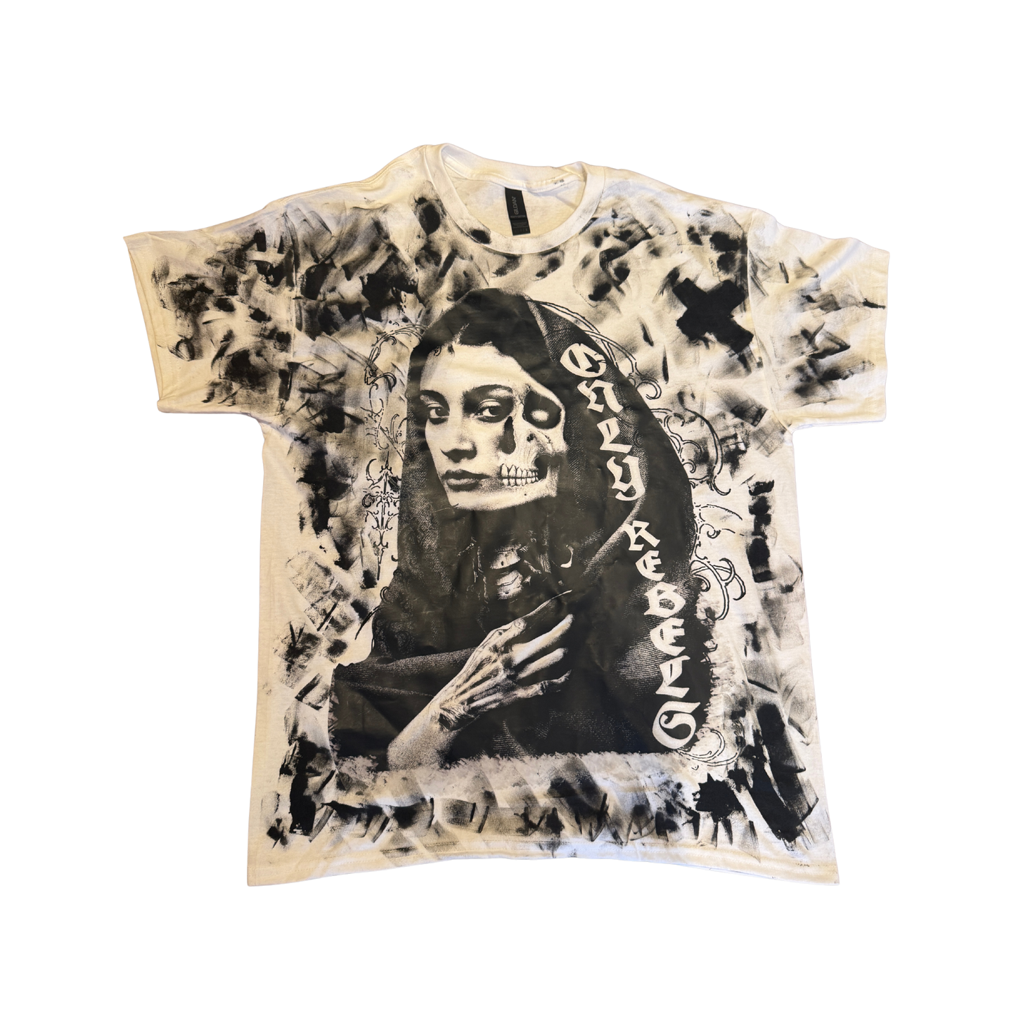 Handmade Only Rebels White T-shirt