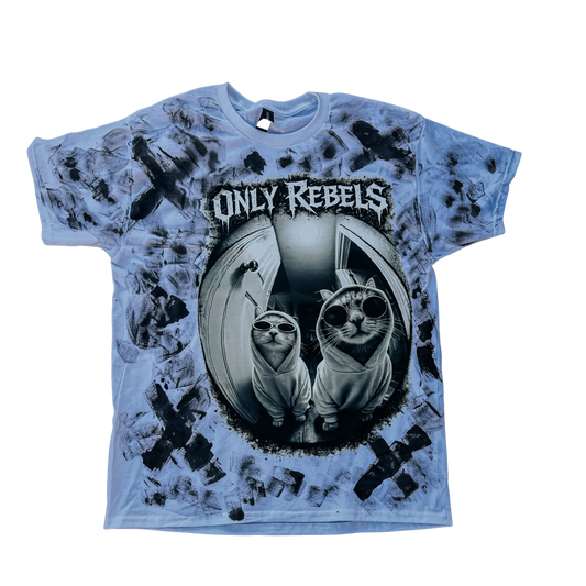 Only Rebels Kitty With Sunglasses Shirt